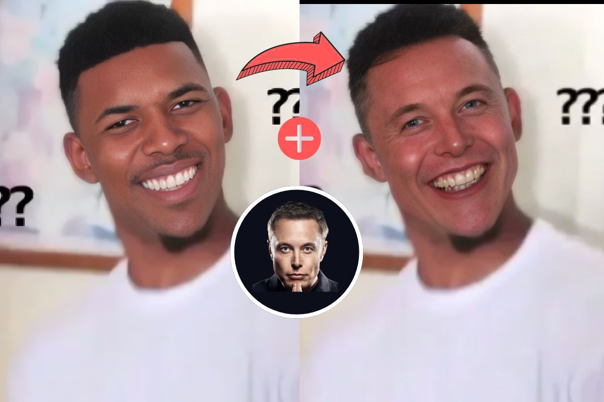 创意广告换脸效果